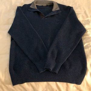 Men’s Nautica Blue Warm Sweater
